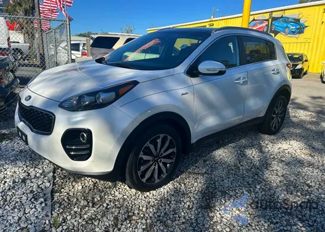 2017 Kia Sportage Ex from USA, damaged, VIN KNDPNCAC7H7084637